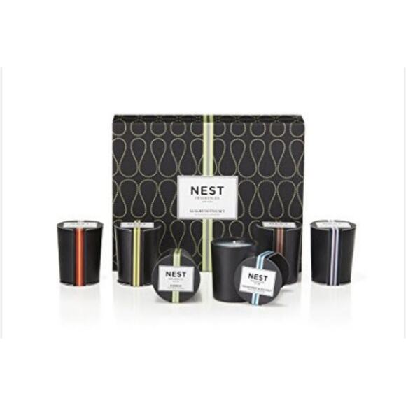 NEW NEST 6 piece luxury votive candle gift set